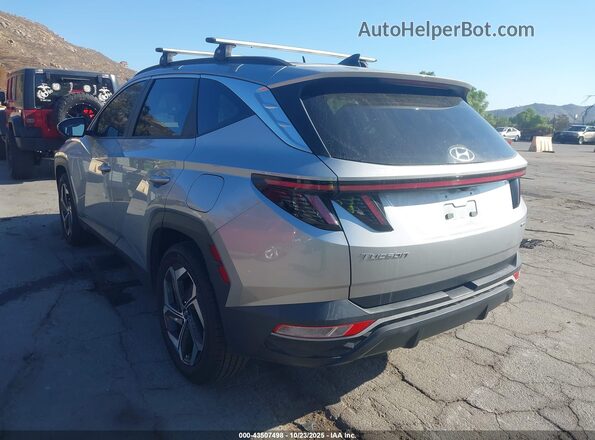 5NMJFCAE8NH104550 2022 HYUNDAI TUCSON Silver Trasero izquierdo