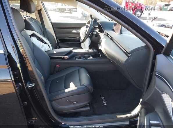 5NMMADTB3SH020927 2025 GENESIS GV70 Black წინა სალონის ხედი
