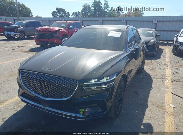 5NMMADTB9SH019135 2025 GENESIS GV70 Black Vista tres cuartos delantera izquierda