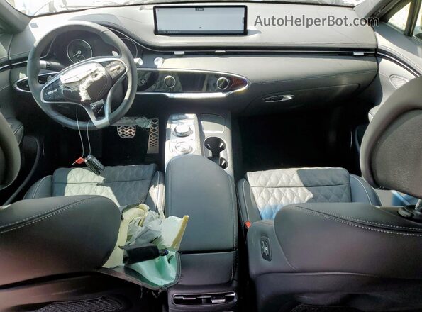 5NMMCDTC3SH034913 2025 GENESIS GV70 Black Dashboard view
