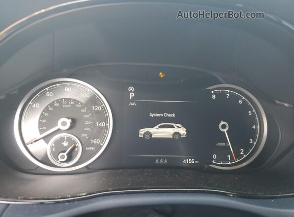 5NMMCDTC5SH024643 2025 GENESIS GV70 Белый Вид щитка приборов
