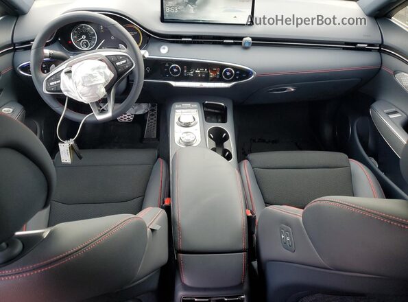 5NMMCDTCXSH024041 2025 GENESIS GV70 Black Widok deski rozdzielczej