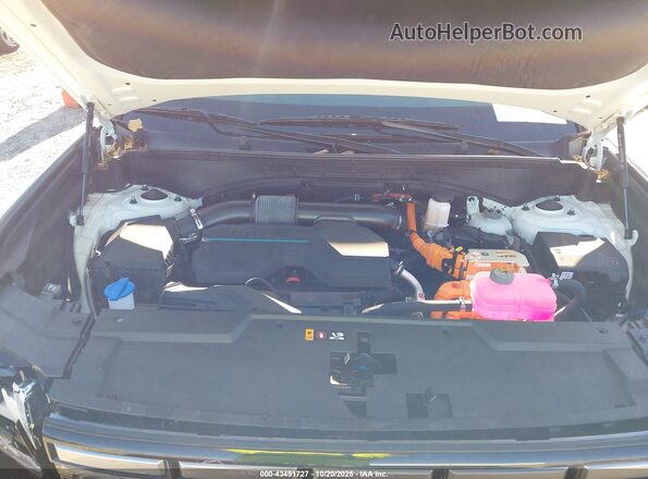 5NMP24G13RH007410 2024 HYUNDAI SANTA FE HYBRID Белый Вид сзади