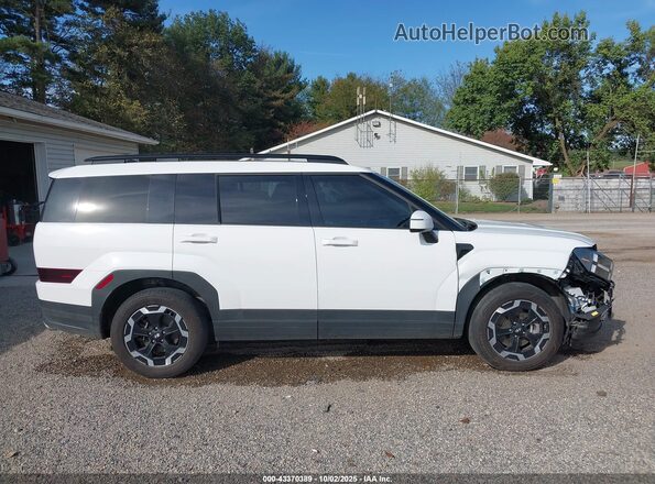 5NMP24GL0RH006412 2024 HYUNDAI SANTA FE White Rear interior view