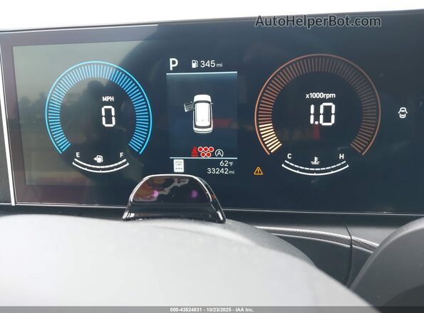 5NMP24GL1RH026149 2024 HYUNDAI SANTA FE White უკანა სავარძლების ხედი