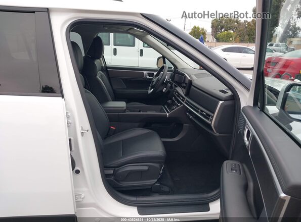 5NMP24GL1RH026149 2024 HYUNDAI SANTA FE White წინა სალონის ხედი