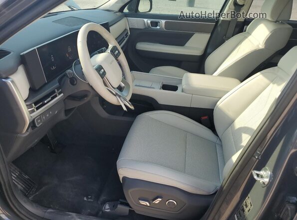 5NMP24GL5SH070550 2025 HYUNDAI SANTA Charcoal Вид салону спереду