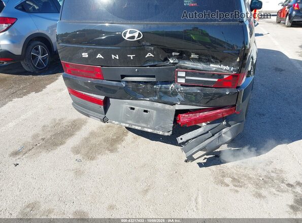 5NMP2DG19RH007573 2024 HYUNDAI SANTA FE HYBRID Black Դիմացի տեսք