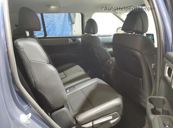 5NMP2DGLXSH145145 2025 HYUNDAI SANTA Синий Вид задней части салона