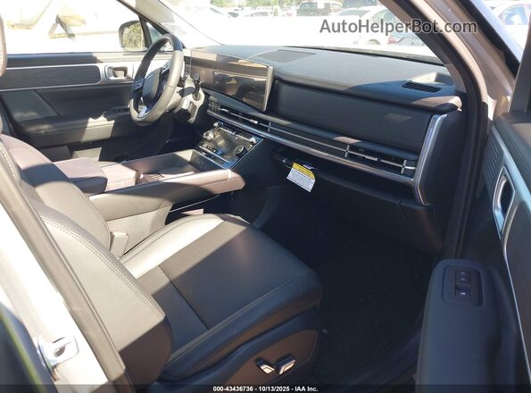 5NMP3DG10SH048757 2025 HYUNDAI SANTA FE HYBRID Blue წინა სალონის ხედი