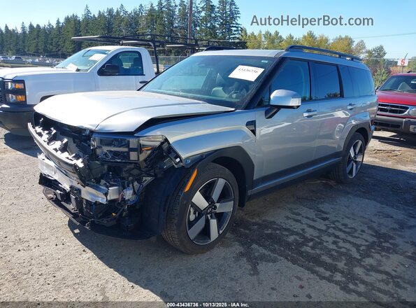 5NMP3DG10SH048757 2025 HYUNDAI SANTA FE HYBRID Blue წინა მარცხენა ხედი სამი მეოთხედიდან