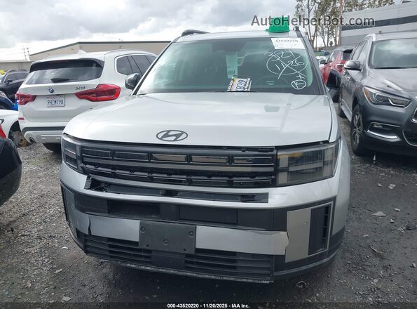 5NMP3DGL2RH033656 2024 HYUNDAI SANTA FE Silver Vista interior trasera