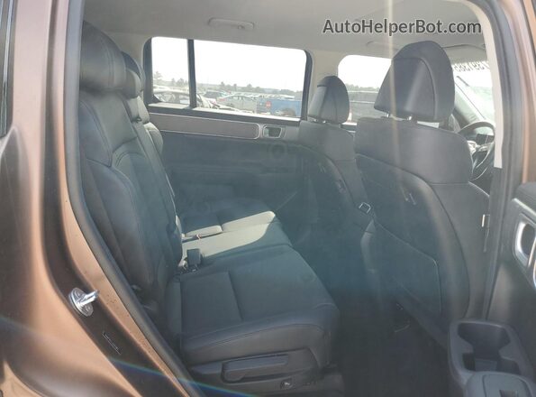 5NMP3DGL4SH106855 2025 HYUNDAI SANTA Brown უკანა სალონის ხედი