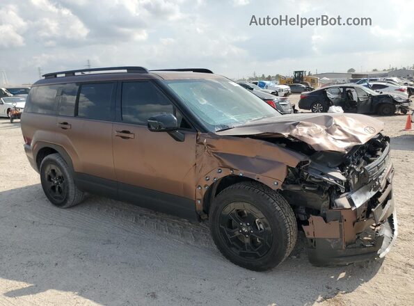 5NMP3DGL4SH106855 2025 HYUNDAI SANTA Brown წინა მარჯვენა