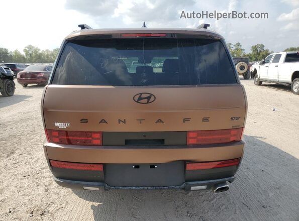 5NMP3DGL4SH106855 2025 HYUNDAI SANTA Brown უკანა ხედი