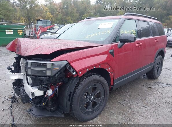 5NMP3DGL7RH039789 2024 HYUNDAI SANTA FE Red Передня ліва чверть