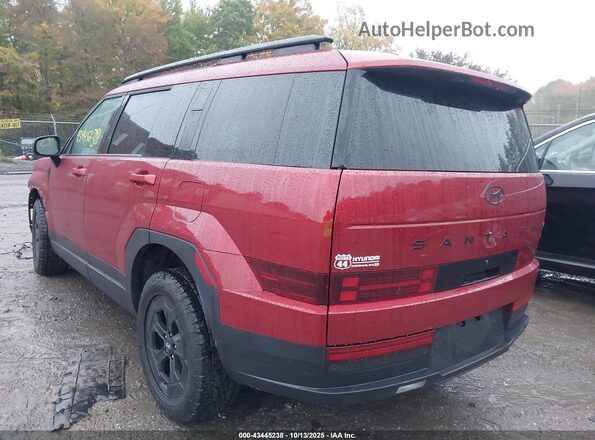 5NMP3DGL7RH039789 2024 HYUNDAI SANTA FE Red Задня ліва чверть