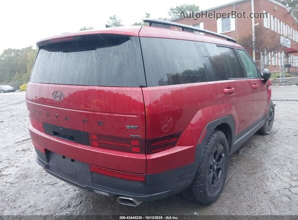 5NMP3DGL7RH039789 2024 HYUNDAI SANTA FE Red Задня права чверть