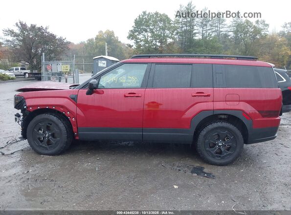 5NMP3DGL7RH039789 2024 HYUNDAI SANTA FE Red Панорамний вид салону 360°