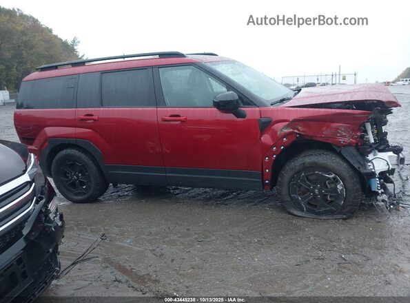 5NMP3DGL7RH039789 2024 HYUNDAI SANTA FE Red Вид задньої частини салону