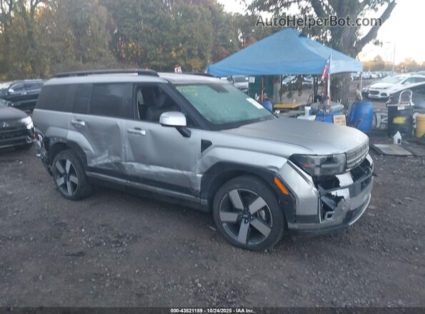 5NMP44GL6RH001158 2024 HYUNDAI SANTA FE Silver Vista interior trasera