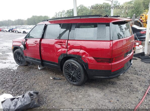 5NMP54G12SH045384 2025 HYUNDAI SANTA FE HYBRID Red Հետևի ձախ