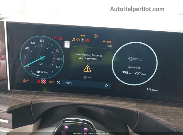 5NMP54GL4RH045124 2024 HYUNDAI SANTA FE CALLIGRAPHY Серебряный Вид задних сидений