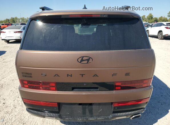 5NMP54GL9RH039870 2024 HYUNDAI SANTA FE CALLIGRAPHY Коричневый Вид сзади