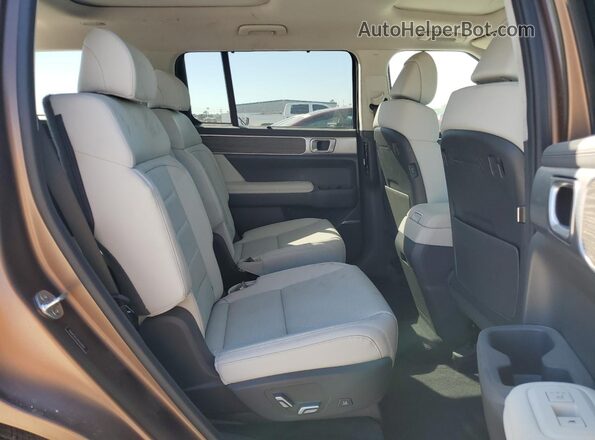 5NMP54GL9RH039870 2024 HYUNDAI SANTA FE CALLIGRAPHY Коричневый Вид задней части салона