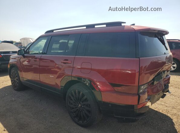5NMP5DGL3RH040402 2024 HYUNDAI SANTA FE CALLIGRAPHY Red Rear left