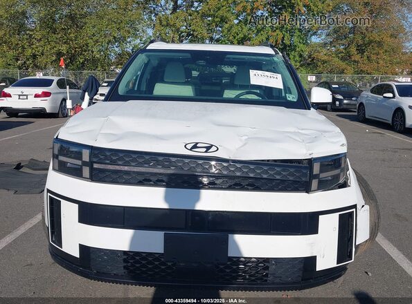 5NMP5DGL3RH047317 2024 HYUNDAI SANTA FE CALLIGRAPHY White Սարքավորումների վահանակի տեսք