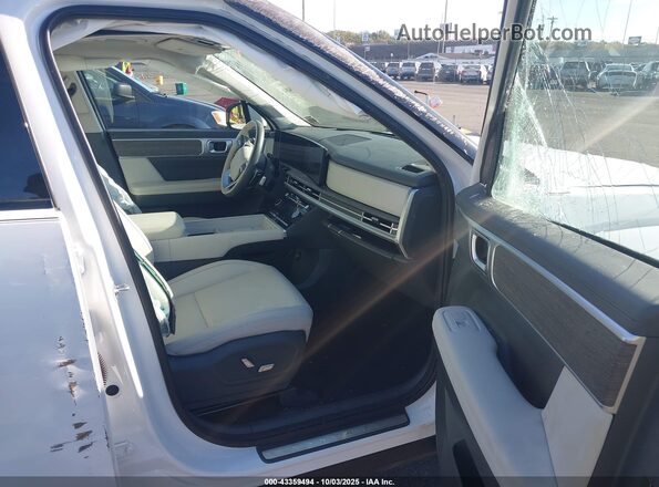 5NMP5DGL3RH047317 2024 HYUNDAI SANTA FE CALLIGRAPHY White Սալոնի դիմացի տեսք