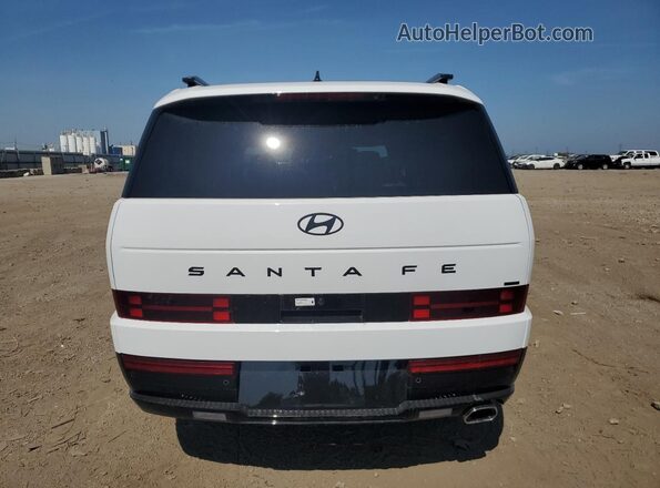 5NMP5DGL9SH069490 2025 HYUNDAI SANTA FE CALLIGRAPHY White Вид ззаду
