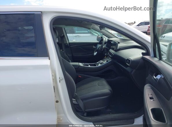 5NMS14AJ1MH320146 2021 HYUNDAI SANTA FE Белый Вид салона спереди