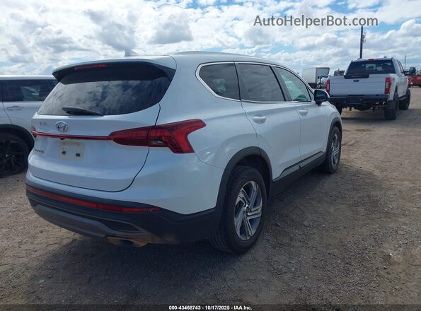 5NMS14AJ1MH320146 2021 HYUNDAI SANTA FE Белый Задняя правая четверть