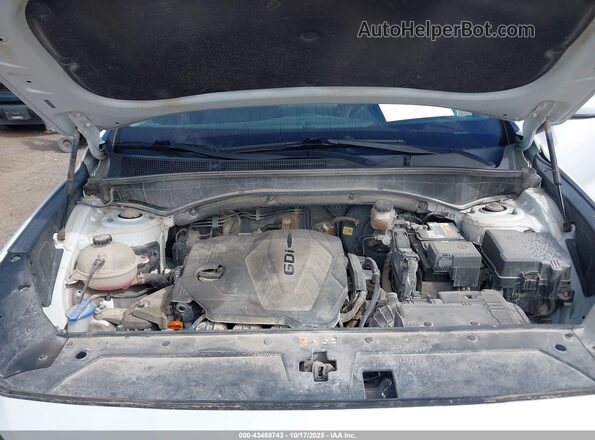 5NMS14AJ1MH320146 2021 HYUNDAI SANTA FE Белый Вид сзади