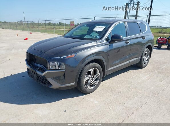 5NMS14AJ4MH335806 2021 HYUNDAI SANTA FE Gray Przód lewy