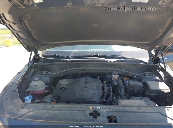 5NMS14AJ4MH335806 2021 HYUNDAI SANTA FE Gray Widok z tyłu