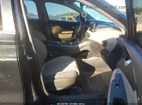 5NMS14AJ4PH552583 2023 HYUNDAI SANTA FE Черный Вид салона спереди