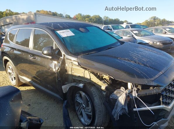 5NMS14AJ4PH552583 2023 HYUNDAI SANTA FE Черный Вид задней части салона