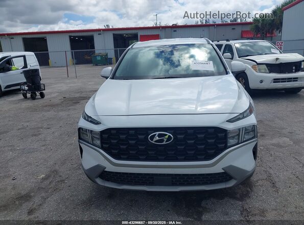 5NMS14AJ5MH356616 2021 HYUNDAI SANTA FE White ხელსაწყოთა პანელის ხედი