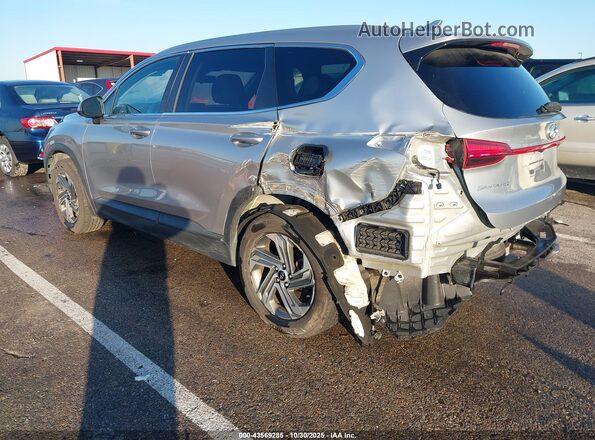 5NMS14AJ5MH368667 2021 HYUNDAI SANTA FE Silver Rear left