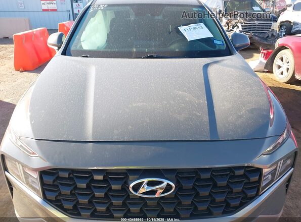 5NMS14AJ7MH345598 2021 HYUNDAI SANTA FE Gray Widok deski rozdzielczej