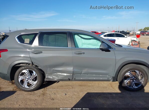5NMS14AJ7MH345598 2021 HYUNDAI SANTA FE Gray Widok zestawu wskaźników