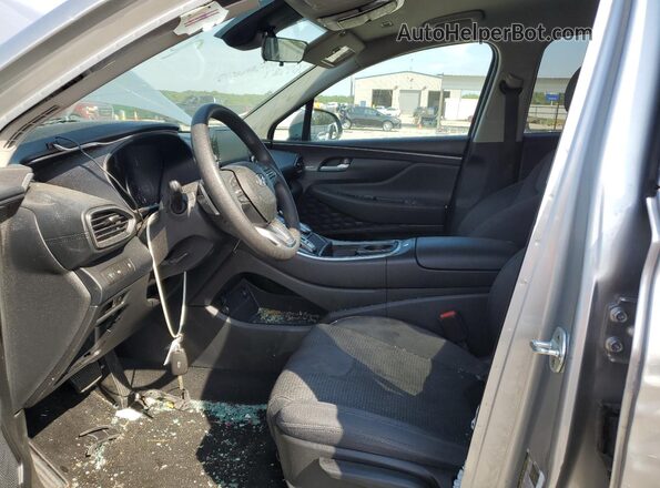 5NMS14AJ8MH368887 2021 HYUNDAI SANTA Silver Widok wnętrza z przodu