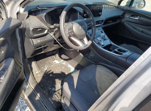 5NMS14AJ8MH368887 2021 HYUNDAI SANTA Silver Widok deski rozdzielczej