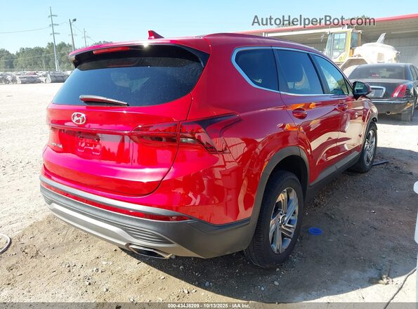 5NMS14AJXMH333462 2021 HYUNDAI SANTA FE Red Tył prawy