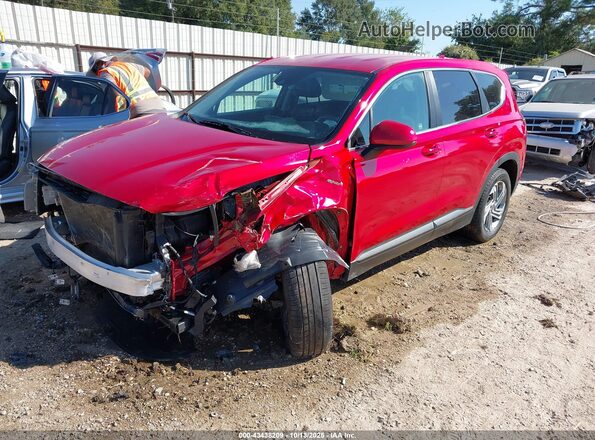 5NMS14AJXMH333462 2021 HYUNDAI SANTA FE Red Przód lewy