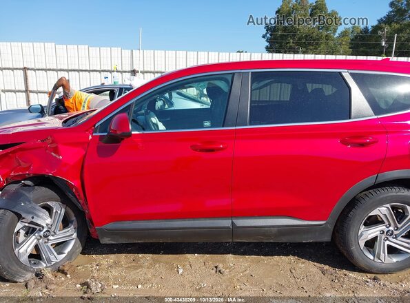 5NMS14AJXMH333462 2021 HYUNDAI SANTA FE Red 