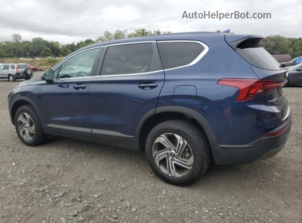 5NMS1DAJ0MH344826 2021 HYUNDAI SANTA Blue Trasero izquierdo